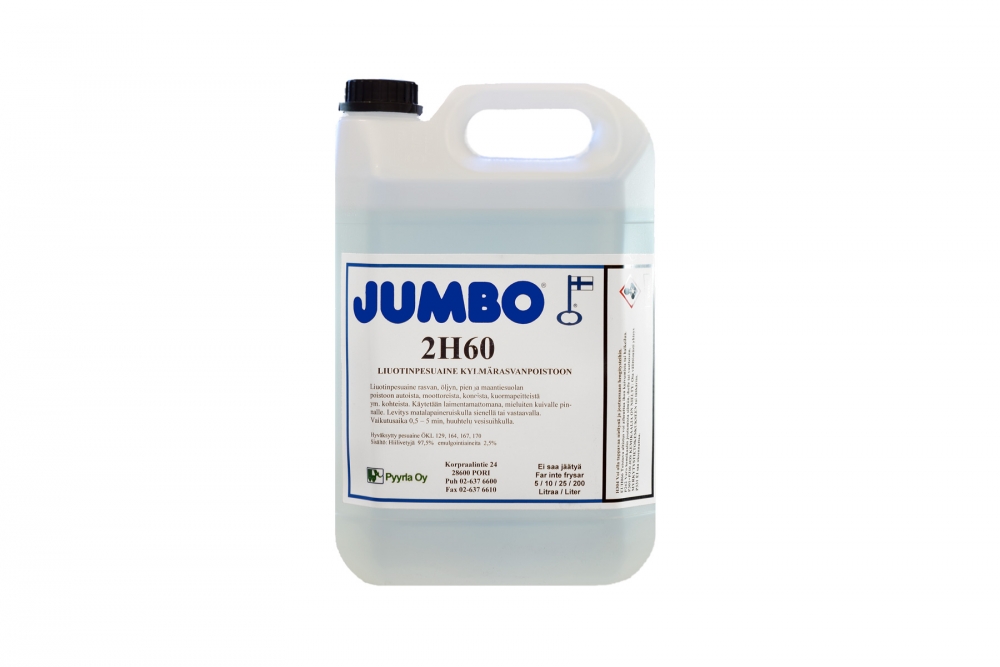 JUMBO 2H60 Liuotinpesu 5 L