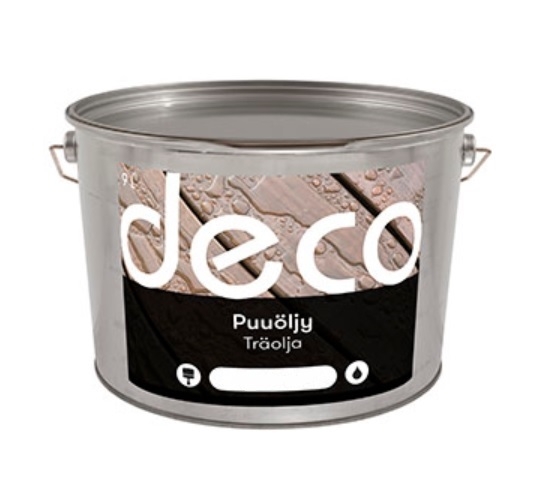 Deco Puuöljy tumman ruskea 9 L