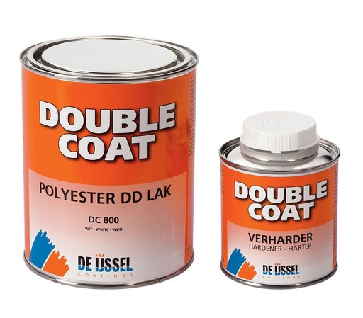 [101319-110346] DE IJSSEL Double Coat Itsesilottuva Pintaväri 1 kg (DC 800 valkoinen 1 kg)