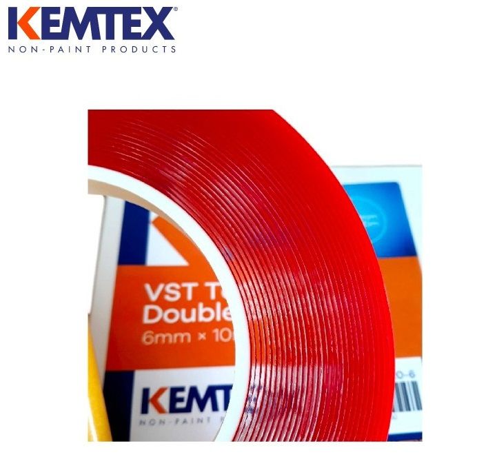 Kemtex Vst Kakspuoliteippi 12mm x 10 m