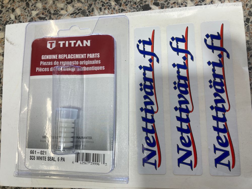 Titan White Seal 6 pack Kääntösuutin tiiviste