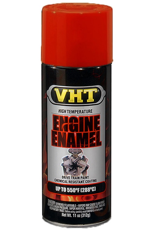 VHT ENGINE ENAMEL CHEVY ORANGE   400ml SPRAY - SP-123