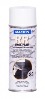 [100900] Maston RR peltikattomaalispray 33 Musta