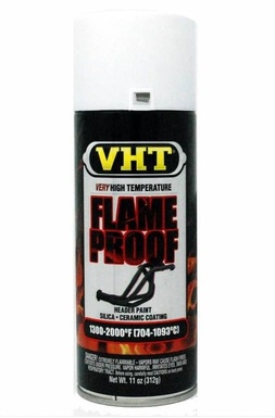 VHT Flameproof Matta Valkoinen