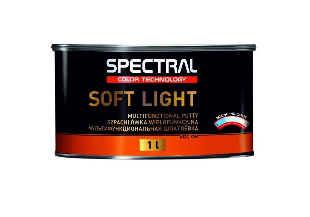 [101772] Novol Spectral Soft Light Värireaktiivinen polyesterikitti 1L