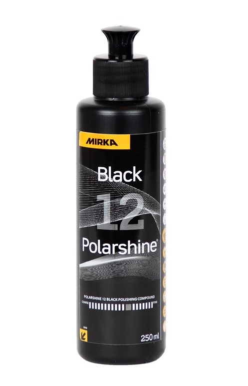 [7991202511B] MIRKA POLARSHINE 12 black 0,25L