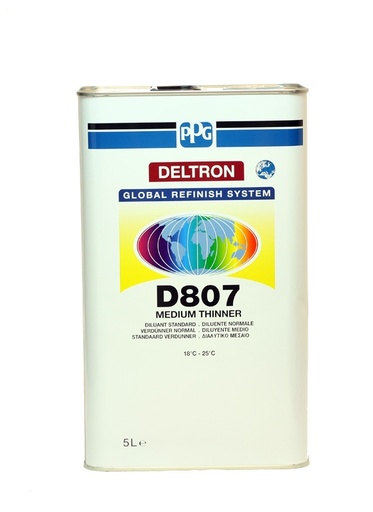 PPG Deltron D807 Medium Ohenne 5L ja 25L