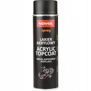 Novol Akryli Suorakiilto Vannehopea Spray 500 ml